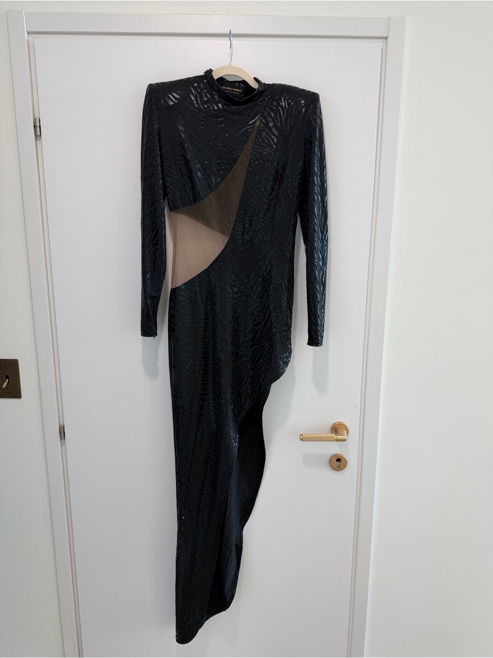 Bronx & Banco Ricky Zebra Gown - Picture 3 of 5